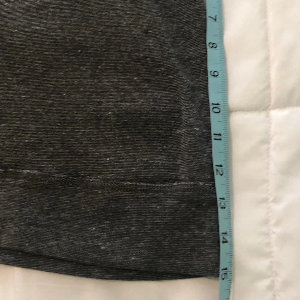 J Crew heathered grey long sleeve shirt